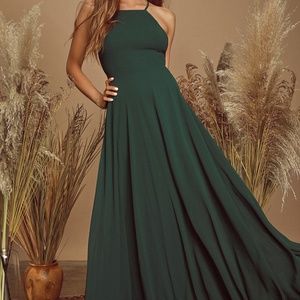NWT Lulus Mythical Kind of Love Long Dress